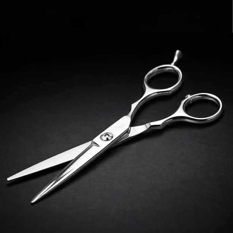 Tijera Lisa Profesional TURBOX NT-2021 5.5” | Acero Japonés 420 para Barbería y Estilismo